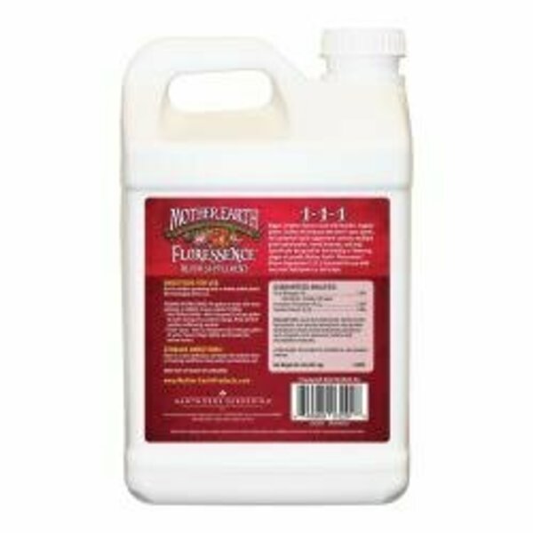 Hawthorne Hydroponics Mother Earth Floressence Bloom Supplement, 1 pt, Liquid, 1-1-1 N-P-K Ratio HGC733940